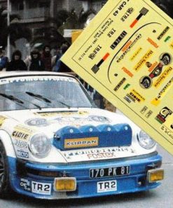 [CALCA] Porsche 911 SC #9 E. Balcázar Rally Costa Brava 1983 (Ref. 191DECA43) 1:43 Kit Car 43