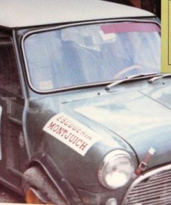 [CALCA] Mini Cooper 1300 #68 J. Babler Subida Sant Cugat-Tibidabo 1968 (Ref. 193DECA43) 1:43 Kit Car 43