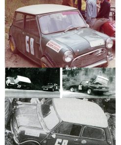[CALCA] Mini Cooper 1300 #68 J. Babler Subida Sant Cugat-Tibidabo 1968 (Ref. 193DECA43) 1:43 Kit Car 43 - Image 3
