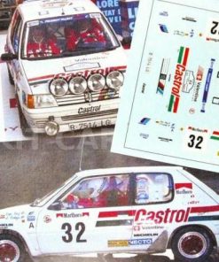 [CALCA] Peugeot 205 Rally #32 C. Saiz Rally Catalunya 1991 (Ref. 195DECA43) 1:43 Kit Car 43
