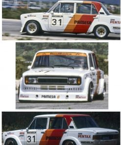 Alternative view of [CALCA] Seat 124 2.0 Gr. 2 #31 H. Babler Campeonato España Turismos 1979 (Ref. 197DECA43) 1:43 Kit Car 43