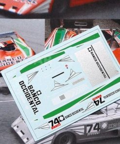 [CALCA] Lola T298 #74 "Bco.Occidental" Jean-Claude Subida Montserrat 1979 (Ref. 198DECA43) 1:43 Kit Car 43