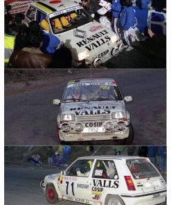 [CALCA] Renault R5 GT Turbo Fase II Gr. A #71 J. Masdeu Rally Monte Carlo 1990 (Ref. 199DECA43) 1:43 Kit Car 43 - Image 3