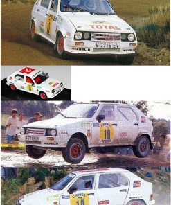 Alternative view of [CALCA] Citroën Visa 4x4 #10 R. Muñoz Campeonato España Rallys Tierra RACE 1987 (Ref. 203DECA43) 1:43 Kit Car 43