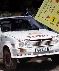 [CALCA] Citroën Visa 4x4 #3 A. Zanini Campeonato España Rallys Tierra RACE 1987 (Ref. 204DECA43) 1:43 Kit Car 43