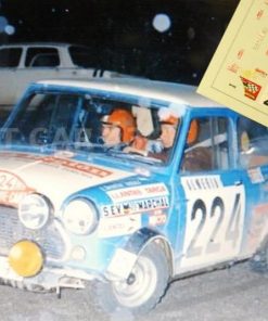 [CALCA] Mini Cooper #224 E. Reverter Rally Monte Carlo 1973 (Ref. 205DECA43) 1:43 Kit Car 43