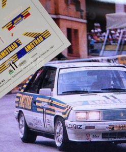 [CALCA] Renault 11 Turbo #11 "Correcaminos" Winner Campeonato España Producción 1987 (Ref. 211DECA43) 1:43 Kit Car 43