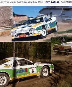 [CALCA] Lancia 037 #9 T. Martin Rally RACE Tierra Cardona 1986 (Ref. 213DECA43) 1:43 Kit Car 43 - Image 3