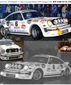Alternative view of [CALCA] Porsche 911 SC #6 C. Caba Rally 2000 Viratges 1980 (Ref. 223DECA43)  1:43 Kit Car 43