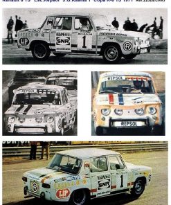 [CALCA] Renault 8 TS #1 J.G. Rasilla Winner Copa R8 TS 1971 (Ref. 225DECA43) 1:43 Kit Car 43 - Image 3