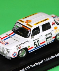 Alternative view of [CALCA] Renault 8 TS #52 J.G. Rasilla Rally RACE 1971 (Ref. 226DECA43) 1:43 Kit Car 43
