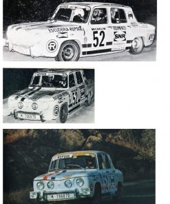 [CALCA] Renault 8 TS #52 J.G. Rasilla Rally RACE 1971 (Ref. 226DECA43) 1:43 Kit Car 43 - Image 3