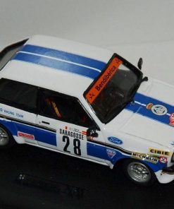 Alternative view of [CALCA] Ford Fiesta 1600 #28 S. Servià Rally Monte Carlo 1980 (Ref. 227DECA43) 1:43 Kit Car 43
