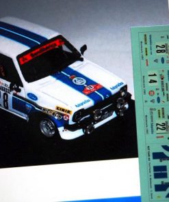 [CALCA] Ford Fiesta 1600 #28 S. Servià Rally Monte Carlo 1980 (Ref. 227DECA43) 1:43 Kit Car 43