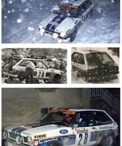 [CALCA] Ford Fiesta 1600 #28 S. Servià Rally Monte Carlo 1980 (Ref. 227DECA43) 1:43 Kit Car 43 - Image 3
