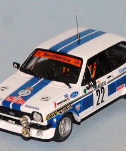 Alternative view of [CALCA] Ford Fiesta 1600 #22 S. Servià Rally Monte Carlo 1981 (Ref. 228DECA43) 1:43 Kit Car 43