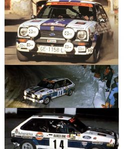 [CALCA] Ford Fiesta 1600 #14 S. Servià Rally Monte Carlo 1982 (Ref. 229DECA43)  1:43 Kit Car 43 - Image 3