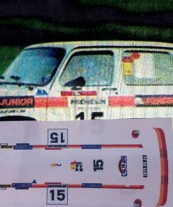 [CALCA ALPS] Simca 1000 Rally-3 #15 "Freddy" Rally Príncipe de Asturias 1980 (Ref. 239DECA43) 1:43 Kit Car 43