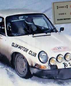 [CALCA ALPS] Porsche 911 Carrera #88 J. Gemar "Crady" Rally Monte Carlo 1977 (Ref. 243DECA43) 1:43 Kit Car 43