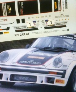 [CALCA] Porsche 911 SC #1 C. Sainz Rally España Histórico Shalymar 2013 (Ref. 244DECA43) 1:43 Kit Car 43