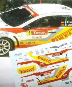 [CALCA] Mitsubishi Evo X #64 J. Font Rally Monte Carlo 2013 (Ref. 247DECA43) 1:43 Kit Car 43