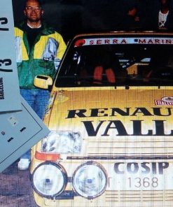 [CALCA ALPS] Renault 5 GT Turbo Fase II Gr. A #73 J. Guinovart Rally Monte Carlo 1990 (Ref. 248DECA43) 1:43 Kit Car 43