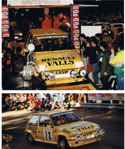Alternative view of [CALCA ALPS] Renault 5 GT Turbo Fase II Gr. A #73 J. Guinovart Rally Monte Carlo 1990 (Ref. 248DECA43) 1:43 Kit Car 43