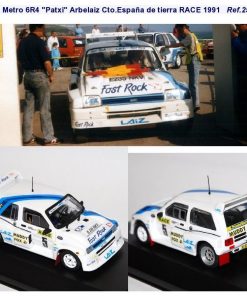 Alternative view of [CALCA ALPS] Austin Metro 6R4 #5 I. Arbelaiz Campeonato España Rallys Tierra RACE 1991 (Ref. 255DECA43) 1:43 Kit Car 43