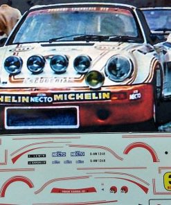 [CALCA ALPS] Porsche 911 RSR #3 J. Gargallo Rally 500 Km Alicante 1974 (Ref. 258DECA43) 1:43 Kit Car 43
