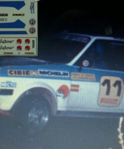 [CALCA ALPS] Ford Fiesta 1300 #11 P. de Sousa Rally 2000 Virajes 1978 (Ref. 259DECA43) 1:43 Kit Car 43