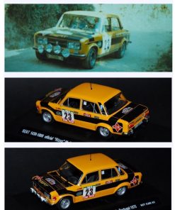 Alternative view of [CALCA ANEXO ALPS] Seat 1430 1800 Oficial #23 R. Muñoz Rally Portugal 1975 (Ref. 264DECA43) 1:43 Kit Car 43