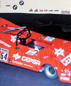 [CALCA ALPS] Lola T298 BMW #54 A. Zabaleta Subida Jaizkibel 1995 (Ref. 267DECA43) 1:43 Kit Car 43
