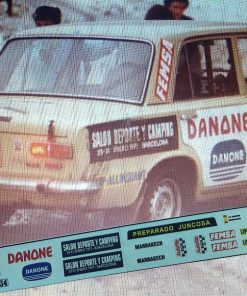 [CALCA ALPS] Seat 124 #189 J. Casanovas Rally Monte Carlo 1971 (Ref. 276DECA43) 1:43 Kit Car 43