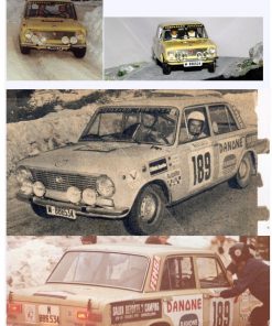 Alternative view of [CALCA ALPS] Seat 124 #189 J. Casanovas Rally Monte Carlo 1971 (Ref. 276DECA43) 1:43 Kit Car 43