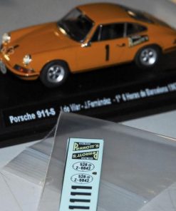 [CALCA ALPS] Porsche 911S #1 de Villar/Fernández Winner 6 Horas Barcelona 1967 (Ref. 284DECA43) 1:43 Kit Car 43