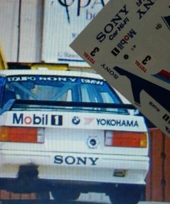 [CALCA ALPS] BMW M3 (E30) #3 J. Bassas Campeonato España Turismos 1993 (Ref. 285DECA43) 1:43 Kit Car 43