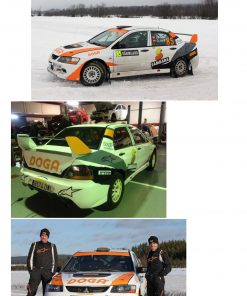 Alternative view of [CALCA ALPS] Mitsubishi Lancer Evo IX Gr. N #85 J. Font Rally Suecia 2015 (Ref. 289DECA43) 1:43 Kit Car 43