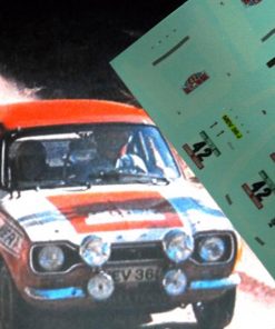 [CALCA ALPS] Ford Escort MkI #42 F. Lezama Rally Portugal 1975 (Ref. 290DECA43) 1:43 Kit Car 43