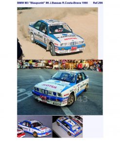 Alternative view of [CALCA ALPS] BMW M3 #6 J. Bassas Rally Catalunya - Costa Brava 1990 (Ref. 296DECA43) 1:43 Kit Car 43