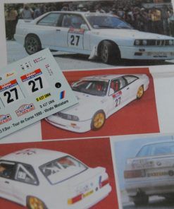 [CALCA] BMW M3 Gr. A #14 F. Dor Tour de Corcega 1990 1:43 Virate Miniature