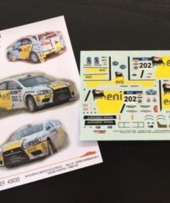 [CALCA] Mitsubishi Lancer Evo X Proto #202 O. Fuertes Rally Tierra Granada 2011 / Winner Campeonato España Rallys Tierra 1:43 Koco