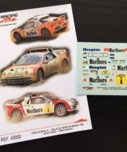 [CALCA] Ford RS200 Gr. B #4 J. Puras Rally Tierra Madrid 1989 1:43 Koco