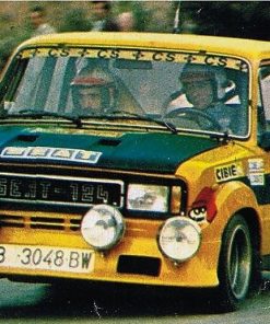 [CALCA] Seat 124 Proto Gr.5 #1 A. Zanini Rally Catalunya 1977 (Ref. 010aDECA43) 1:43 Kit Car 43