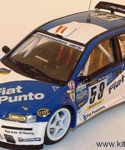 Fiat Punto F3 #58 S. Vallejo Rally Catalunya 2001 (Ref. 020DC43) 1:43 Kit Car 43