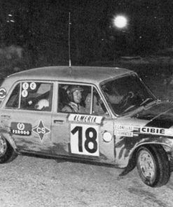 Seat 124 1800 #18 S. Cañellas Rally Monte Carlo 1977 (Ref. 057DC43) 1:43 Kit Car 43