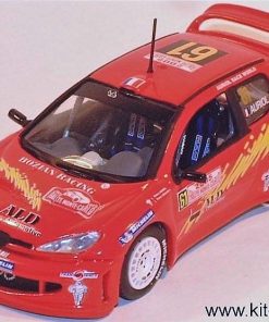 Peugeot 206 WRC #61 D. Auriol Rally Montecarlo 2005 (Ref. 087DC43) 1:43 Kit Car 43