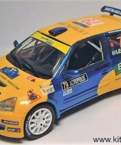 Renault Clio S1600 #79 M. Leónidas Rally Acrópolis 2005 (Ref. 099DC43) 1:43 Kit Car 43