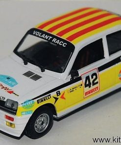 Renault 5 Copa #42 J.M. Bardolet Rally Montseny-Guilleries 1985 (Ref. 135DC43) 1:43 Kit Car 43