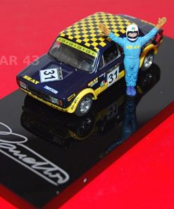 Seat 124 2000 Gr. 2 #31 S. Cañellas Cto. España Velocidad Jarama 1979 – firmado por el piloto/driver signed (Ref. 168SIGN43)  1:43 Kit Car 43