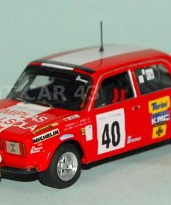 Seat 124 2000 Gr. 2 #40 "Mingo"García Rally Catalunya 1983 (Ref. 170DC43)  1:43 Kit Car 43